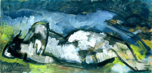 Nat, 1961 (olie og tempera på panel)